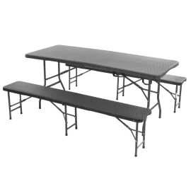 Zestaw mebli ogrodowych - HECHT FOLDIS RATTAN SET