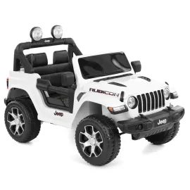 Samochód akumulatorowy - Jeep Wrangler Rubicon White