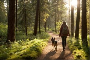 Jak bezpiecznie zabrać psa na wycieczki przyrodnicze