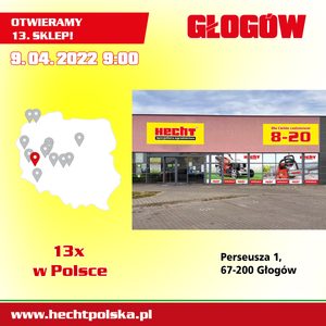Wielkie otwarcie sklepu w Głogowie!