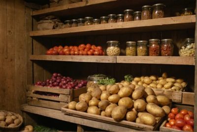 Jak przygotować piwnicę do przechowywania tegorocznych zbiorów