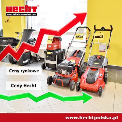 Towary drożeją na rynku. Ale my NADAL UTRZYMUJEMY NISKIE CENY HECHT!