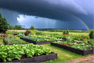 Ogrodnictwo w zimnym i deszczowym maju: co robić, gdy pogoda nie sprzyja