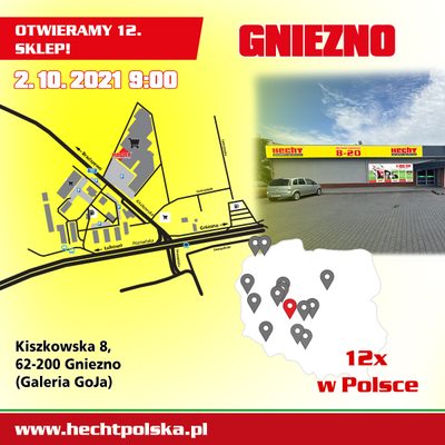 Otwarcie nowego sklepu w Gnieźnie