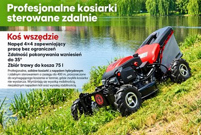 Zdalne koszenie trawy: dlaczego nigdy więcej nie będziesz chciał chodzić do kosiarki