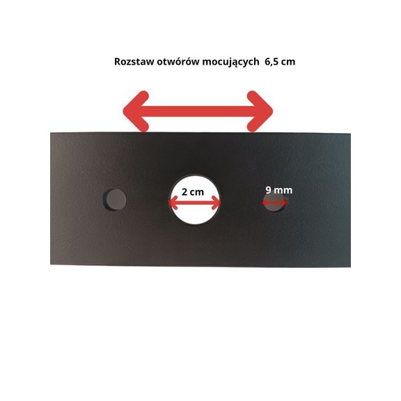 Nóż lewy i prawy - komplet H5176