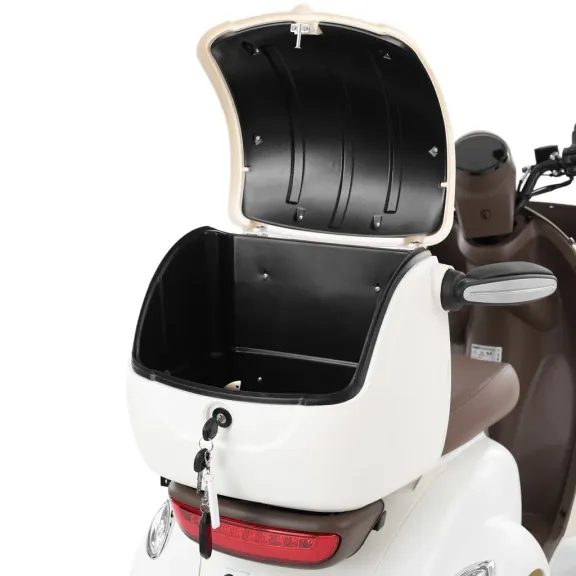 Skuter inwalidzki elektryczny - HECHT ELEGANTE WHITE