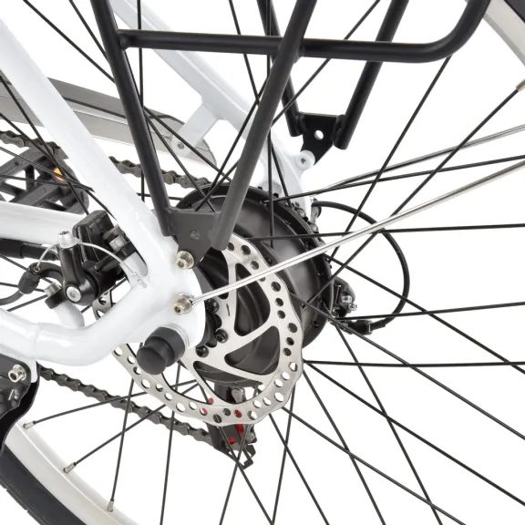 Rower elektryczny - HECHT PRIME WHITE