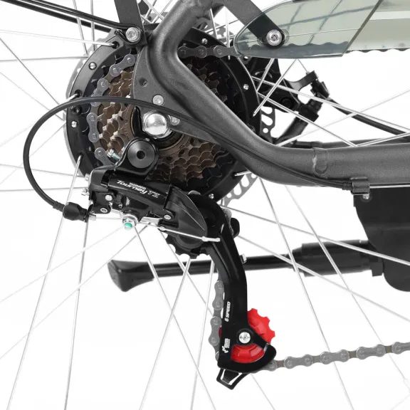 Rower elektryczny - HECHT PRIME GREY