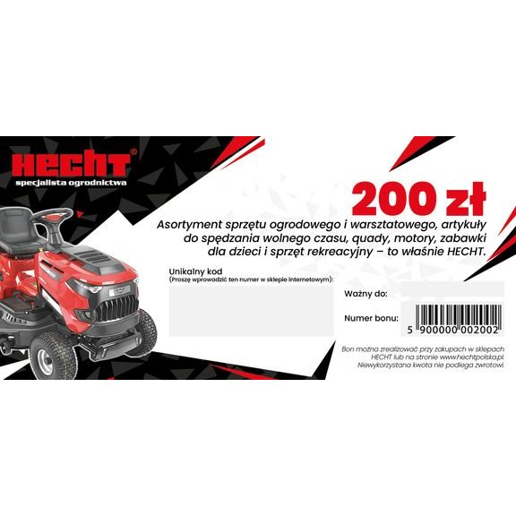 Bon podarunkowy 200 zł