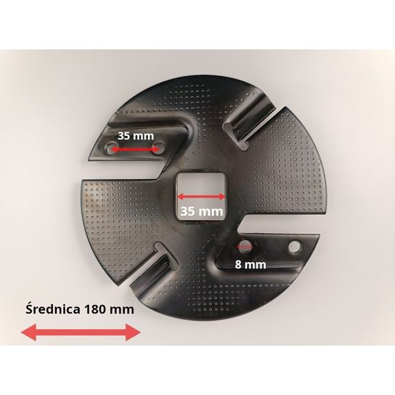 Płyta mocująca ostrze