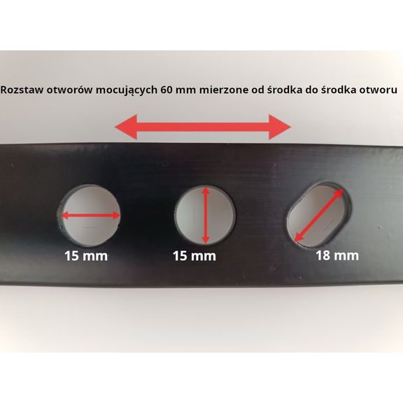 NÓŻ DO HECHT 40, 541SX, 4001, 4040, 540