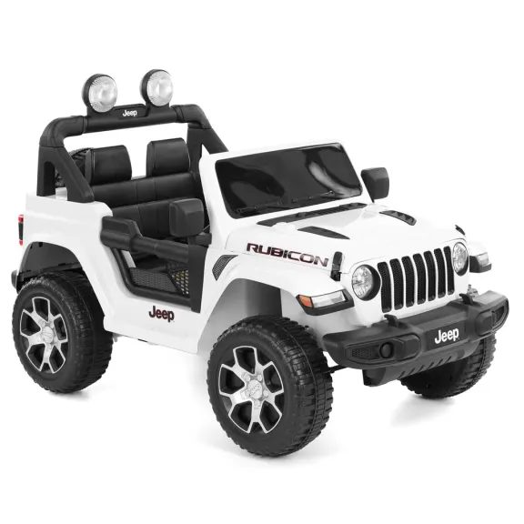 Samochód akumulatorowy - Jeep Wrangler Rubicon White