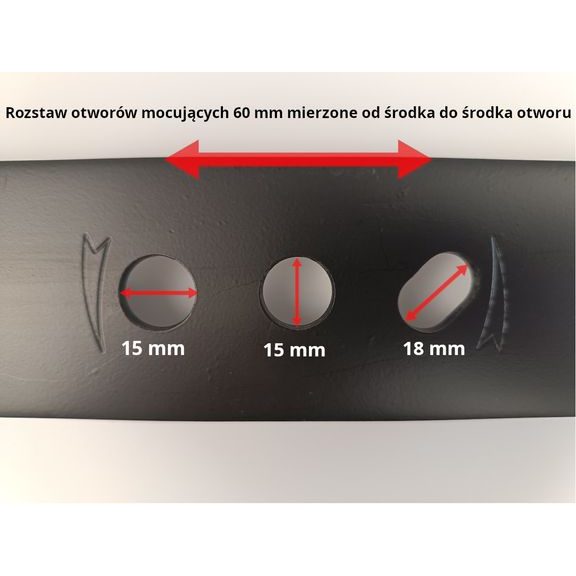 NÓŻ DO KOSIAREK HECHT 5480XR, 5481BS, 5481RX