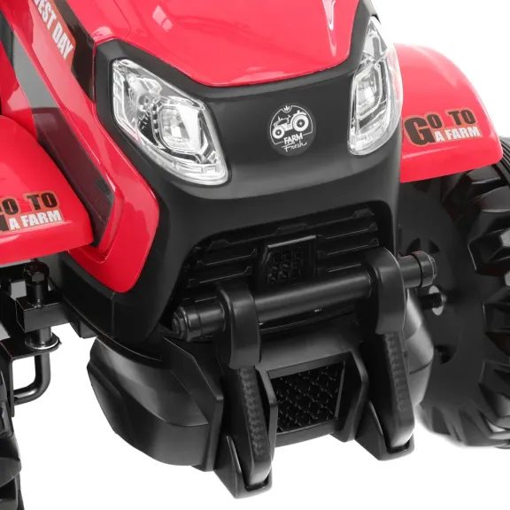 Akumulatorowy traktor zabawkowy - HECHT 50435 RED