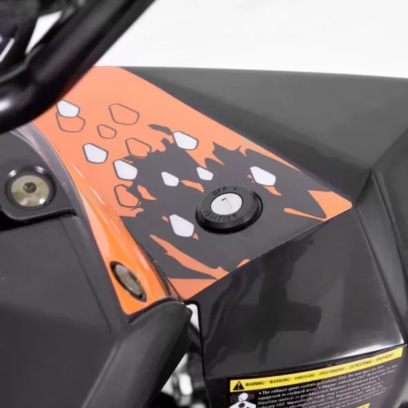 QUAD SPALINOWY - HECHT 54125 BLACK