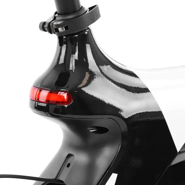 ROWER ELEKTRYCZNY - HECHT COMPOS MINI BLACKWHITE