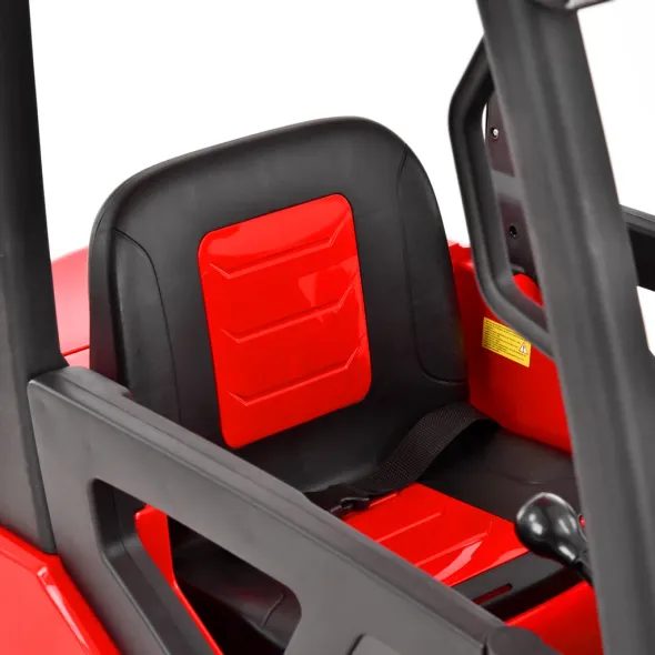 ZABAWKOWY WÓZEK WIDŁOWY - HECHT 52108 RED