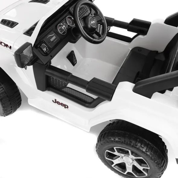 SAMOCHÓD AKUMULATOROWY - JEEP WRANGLER RUBICON WHITE
