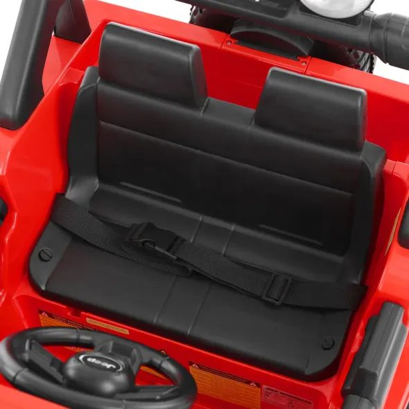 SAMOCHÓD AKUMULATOROWY - JEEP WRANGLER RUBICON RED