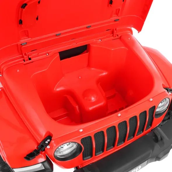SAMOCHÓD AKUMULATOROWY - JEEP WRANGLER RUBICON RED