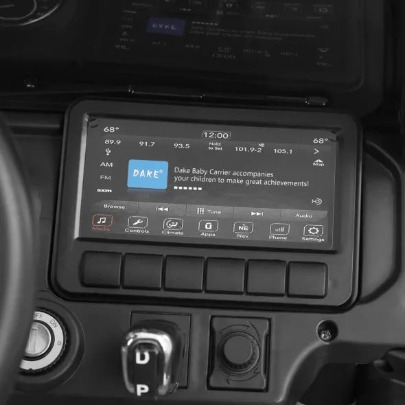 SAMOCHÓD AKUMULATOROWY - JEEP WRANGLER RUBICON RED