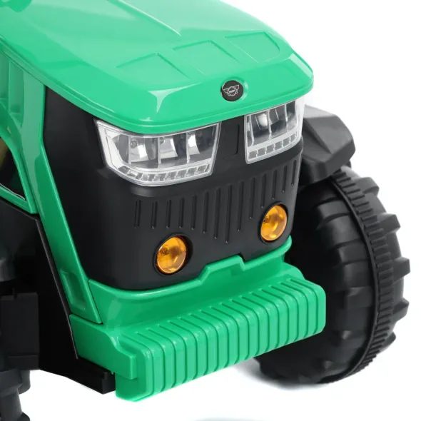 AKUMULATOROWY TRAKTOR ZABAWKOWY - HECHT 50825 GREEN