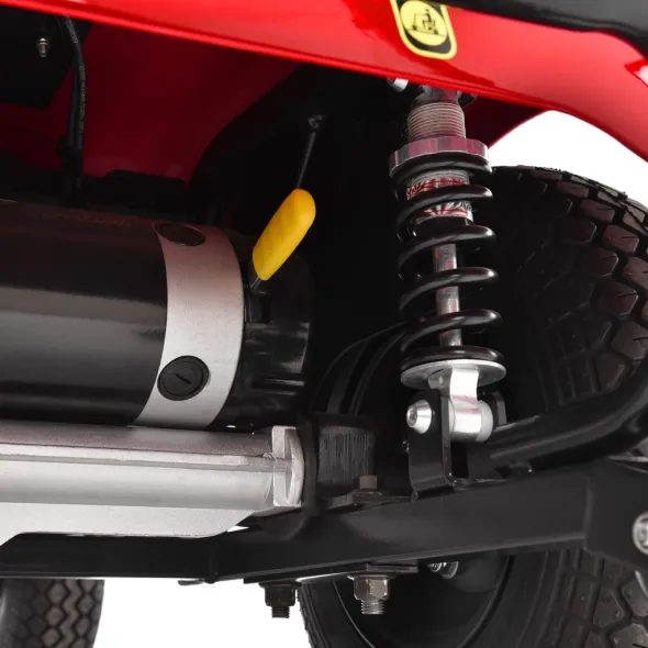 SKUTER INWALIDZKI ELEKTRYCZNY - HECHT WISE RED