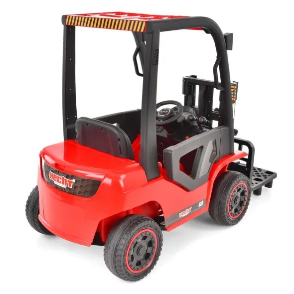 ZABAWKOWY WÓZEK WIDŁOWY - HECHT 52108 RED