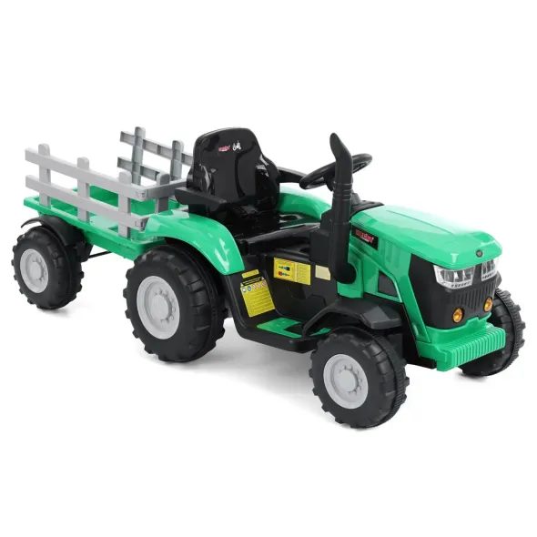 AKUMULATOROWY TRAKTOR ZABAWKOWY - HECHT 50825 GREEN