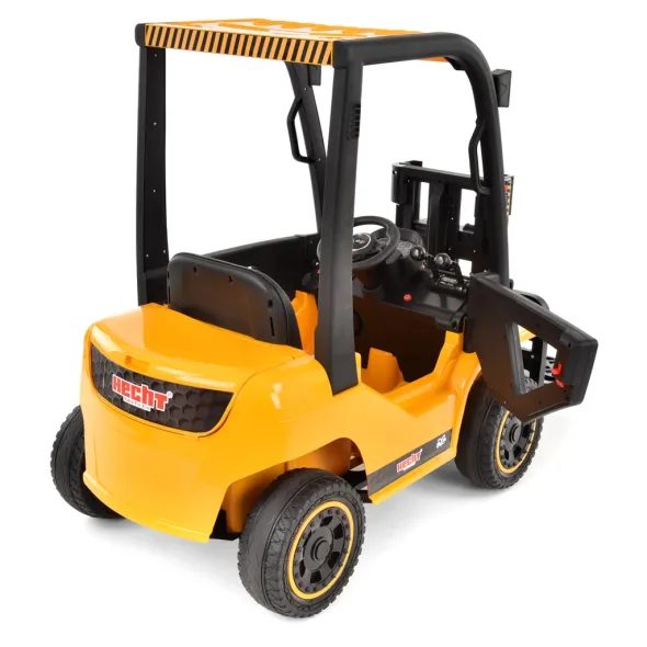 ZABAWKOWY WÓZEK WIDŁOWY - HECHT 52108 YELLOW