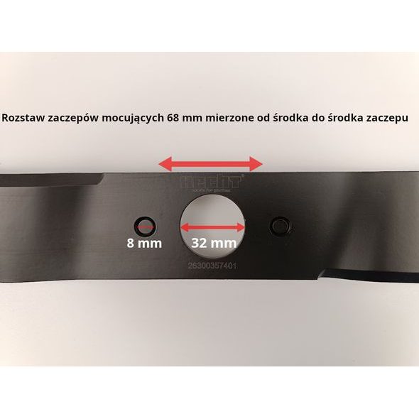 NÓŻ DO KOSIAREK HECHT 543SWE, 543SW