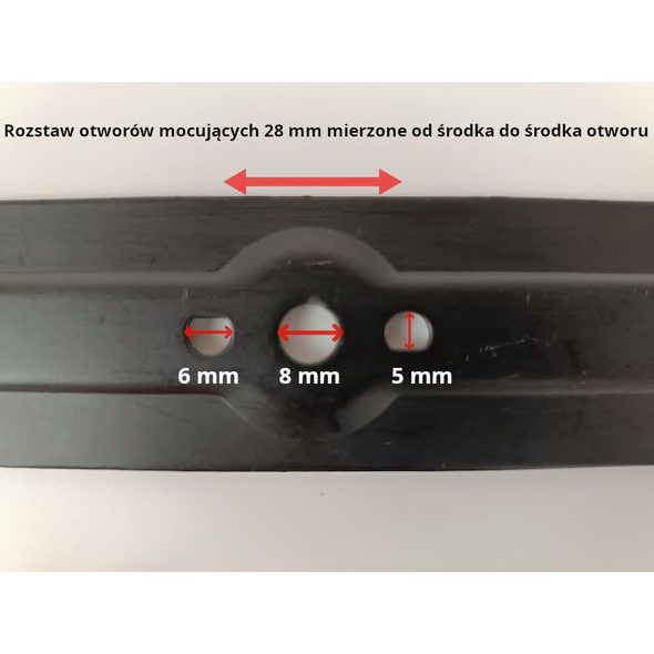 NÓŻ DO KOSIARKI HECHT 1010, 1000, 1004, 1032