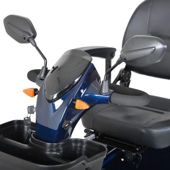 SKUTER INWALIDZKI ELEKTRYCZNY - HECHT WISE BLUE