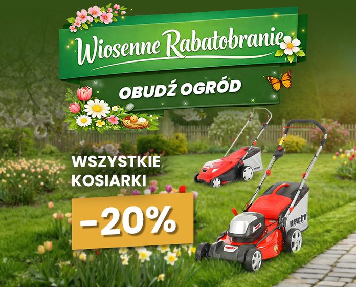WSZYSTKIE KOSIARKI -20%