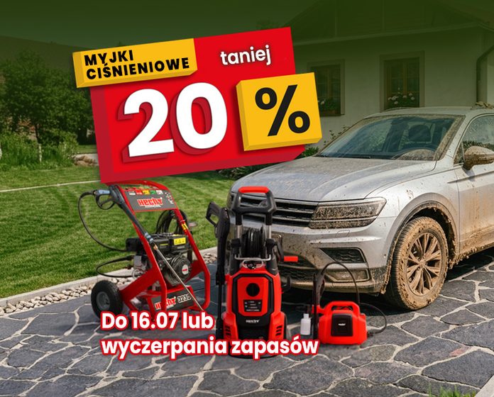 MYJKI CIŚNIENIOWE 20% TANIEJ!
