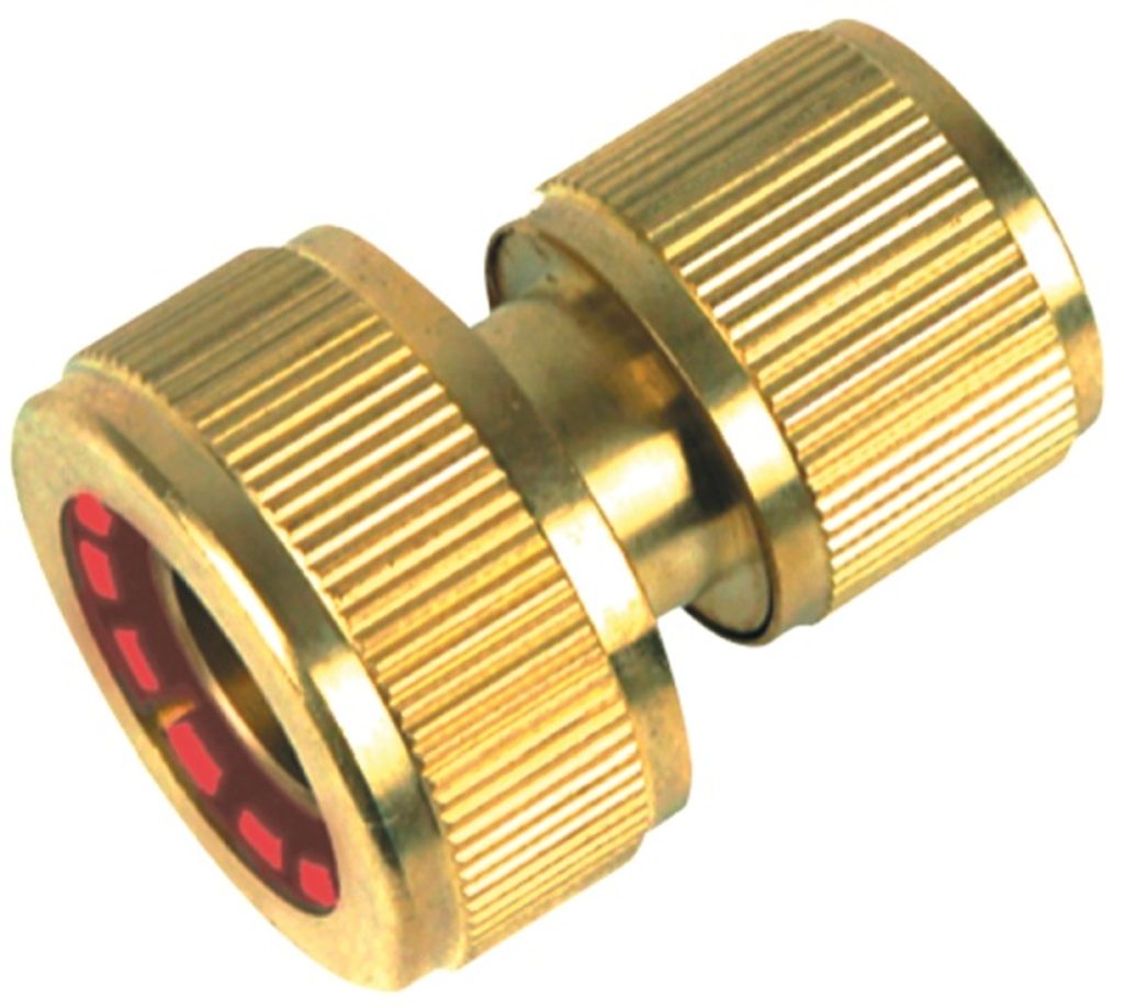 08030 C - Locsoló csatlakozó 3/4" réz (stop)