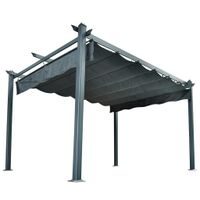HECHT PERGOLA 4 X 3 - Kerti pergola 400x300x228 cm