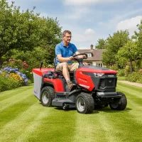 HECHT 5202 TWIN - Kerti traktor