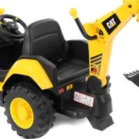 CAT BACK HOE YELLOW - Akkumulátoros gyerek rakodógép
