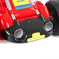 HECHT 59788 - Gokart piros/sárga, 3-6 éves korig