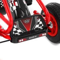 Pedálos gokart piros