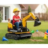 HECHT 52107 YELLOW - Akkumulátoros markológép