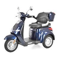HECHT CITIS MAX BLUE - Akkumulátoros robogó kék