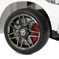 Akkumulátoros gyerek autó Mercedes benz GLC63S fehér