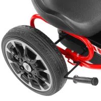 HECHT 59793 BLACK - Pedálos gokart fekete