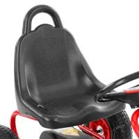 Pedálos gokart piros