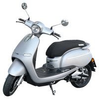 HECHT CITIS SILVER - Akkumulátoros robogó ezüstmetál