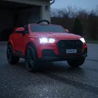 Akkumulátoros gyerek autó Audi Q7 piros