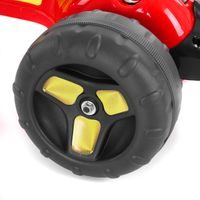 HECHT 59788 - Gokart piros/sárga, 3-6 éves korig